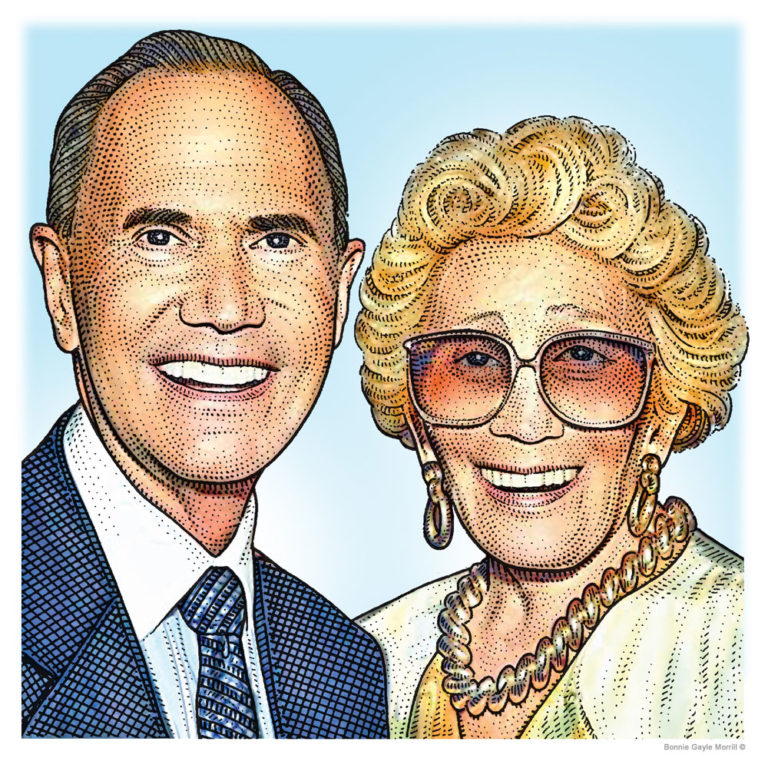 Myrna & Freddie Gershon BGM Illustrations